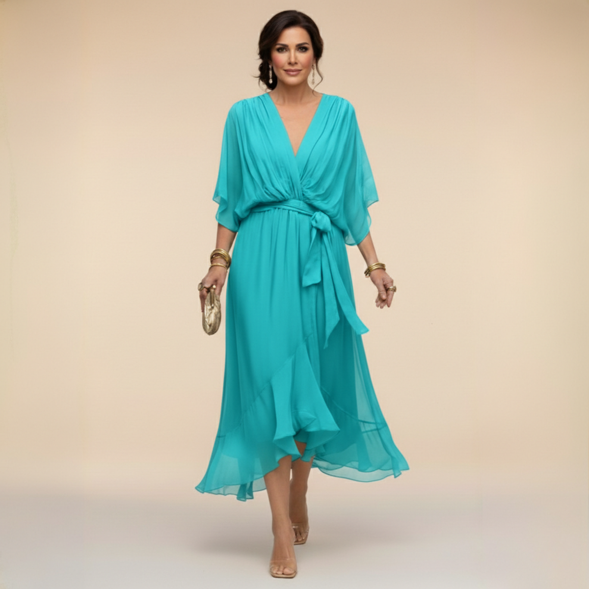Tessa – V-Neck Dress