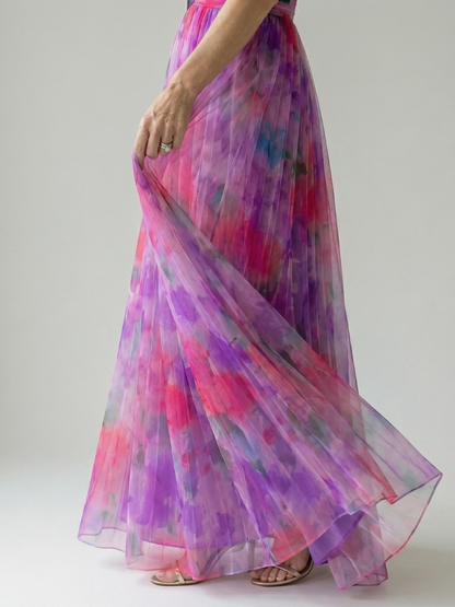 Elowyn – Soft Wrap Maxi Dress