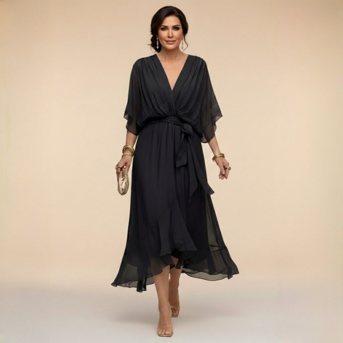 Tessa – V-Neck Dress