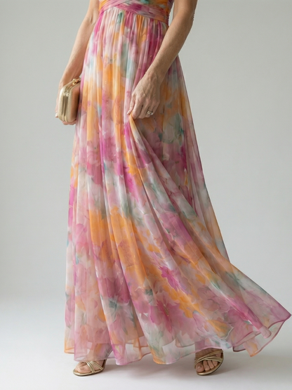 Elowyn – Soft Wrap Maxi Dress