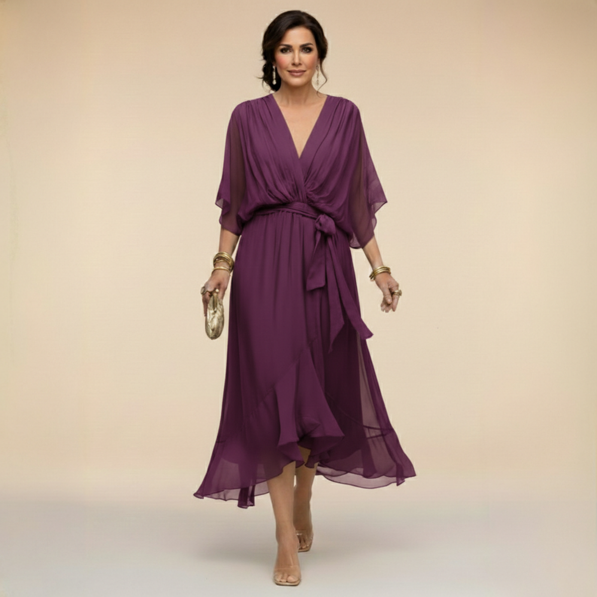 Tessa – V-Neck Dress
