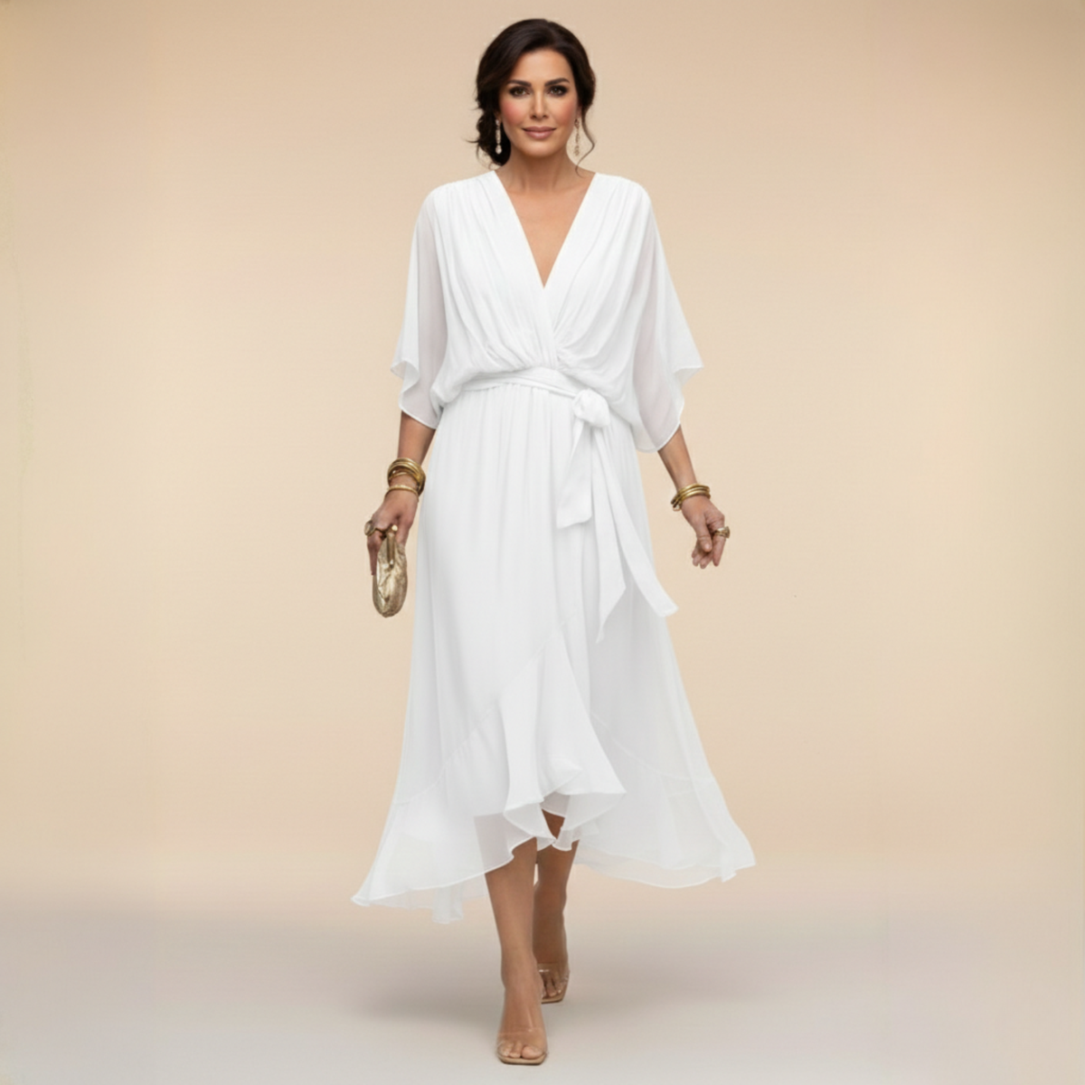 Tessa – V-Neck Dress