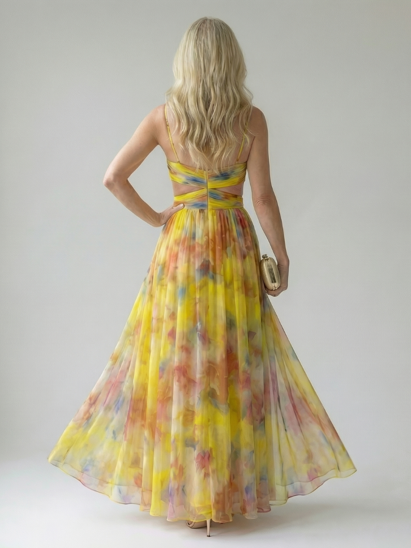 Elowyn – Soft Wrap Maxi Dress