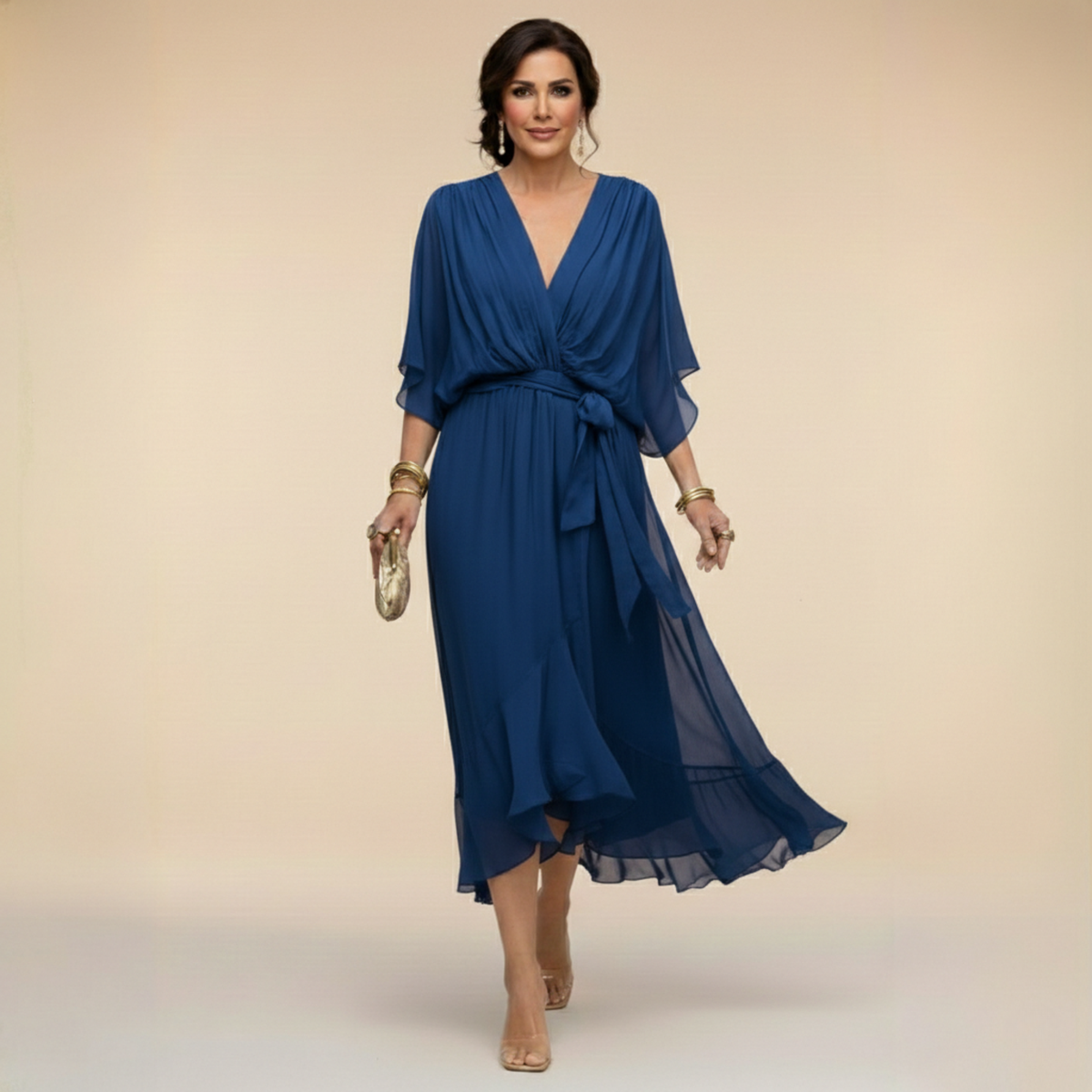 Tessa – V-Neck Dress