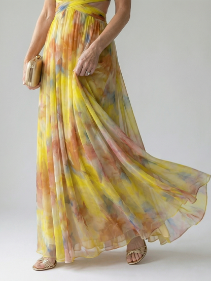 Elowyn – Soft Wrap Maxi Dress