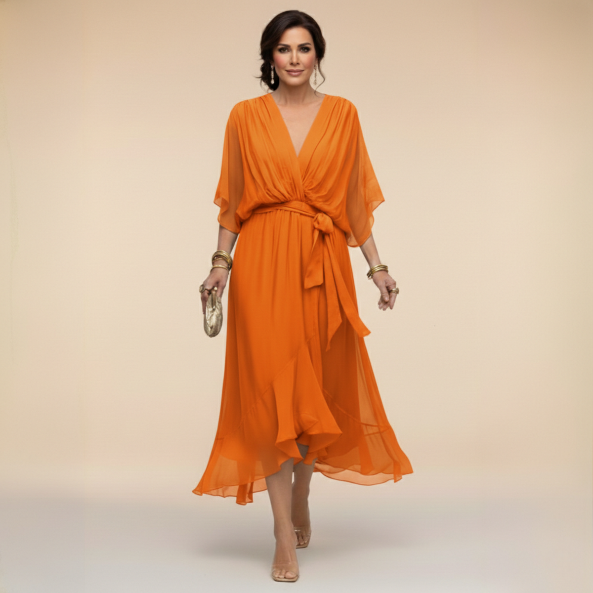 Tessa – V-Neck Dress