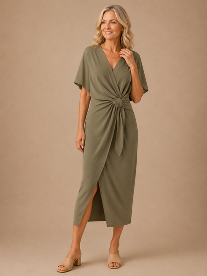 Meredith – Elegant Midi Dress