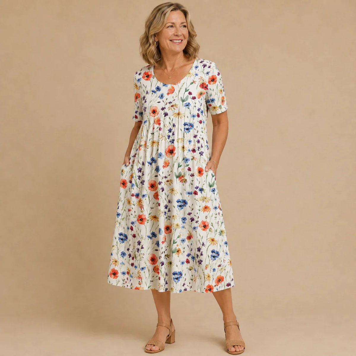 Gemma – Figure-Flattering Dress