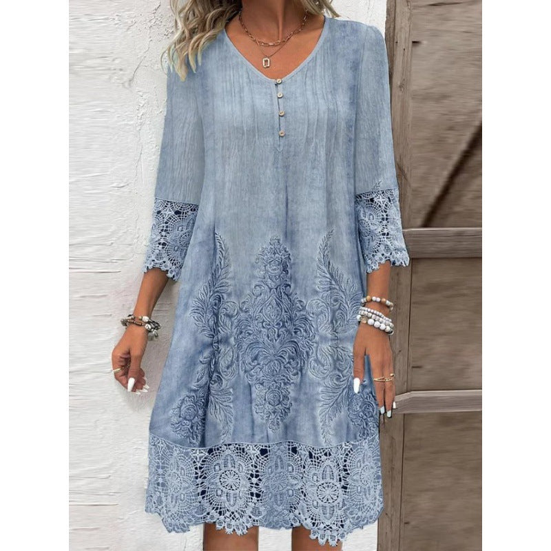 Everly – Women's Cocktail Midi Dress