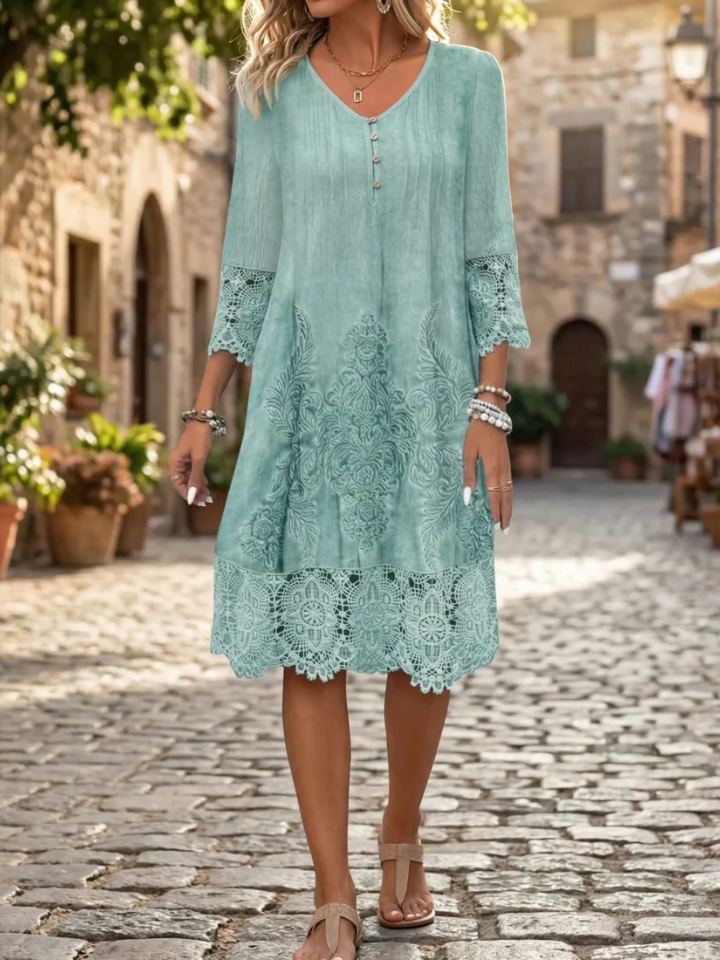 Everly – Women's Cocktail Midi Dress