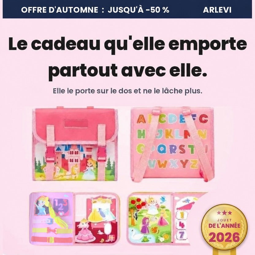 Le Coffret Cartable — Rose