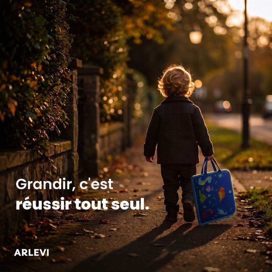 Grandir, c'est réussir tout seul