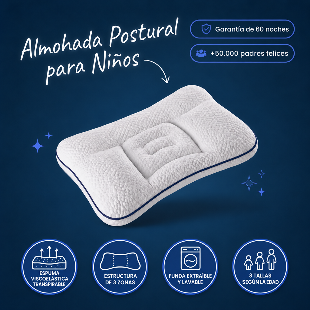 Nido • Almohada Correctora para Niños