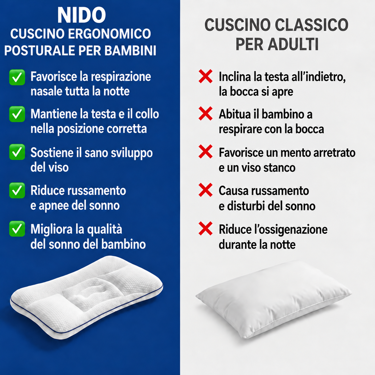 Nido | Kids Posture Pillow