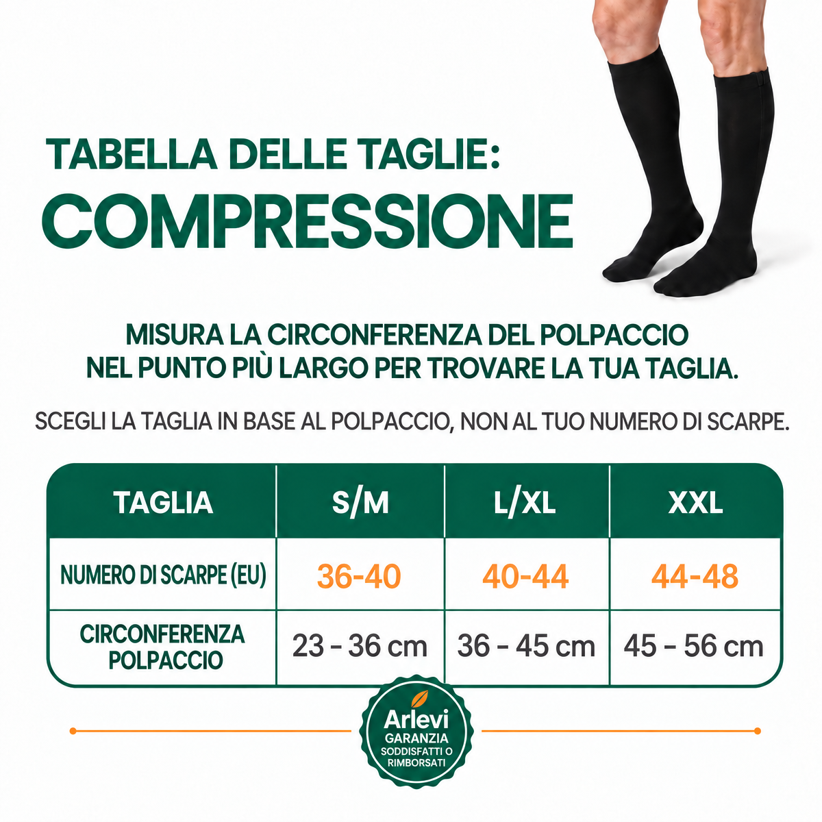 Arlevi Zippered Compression Socks