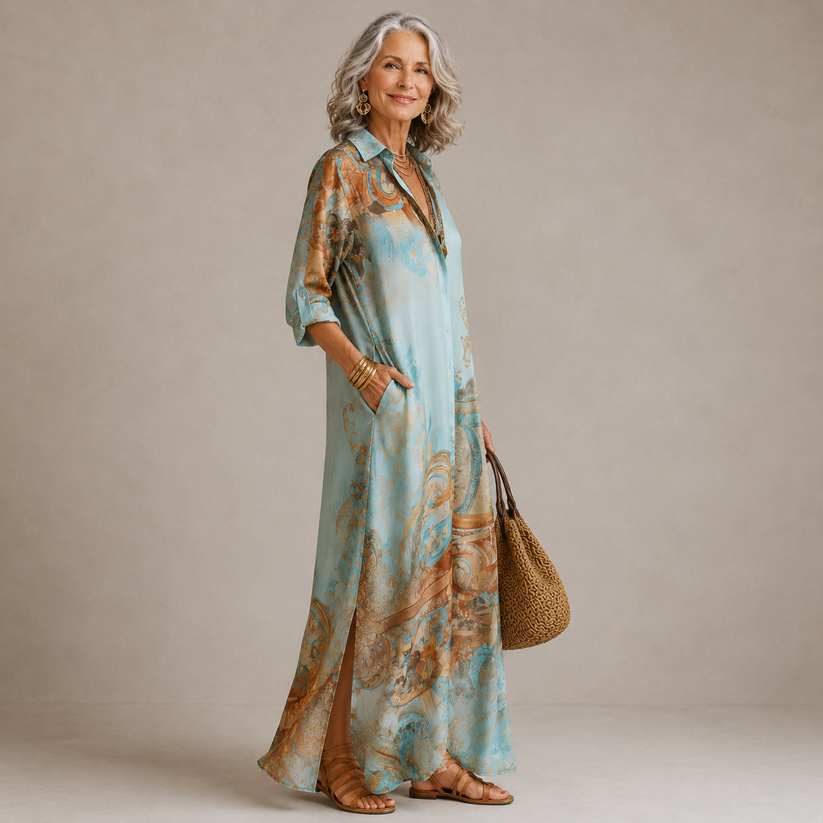 Evalexy – Maxi Dress Print Luxury