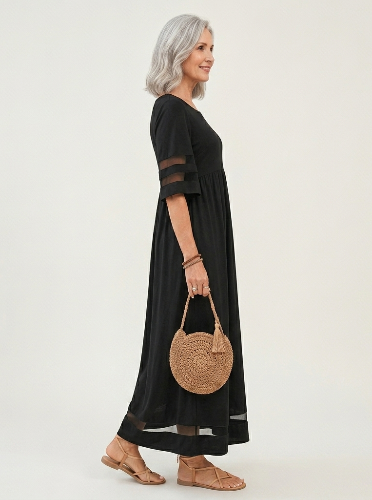 Aubrey – Flattering Tummy-Smoothing Midi Dress