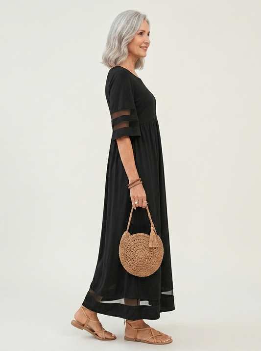 Aubrey – Flattering Tummy-Smoothing Midi Dress