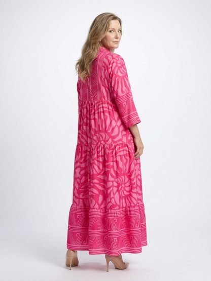 Marielle – Button Front Midi Dress