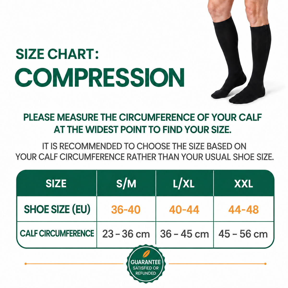 Arlevi Zippered Compression Socks